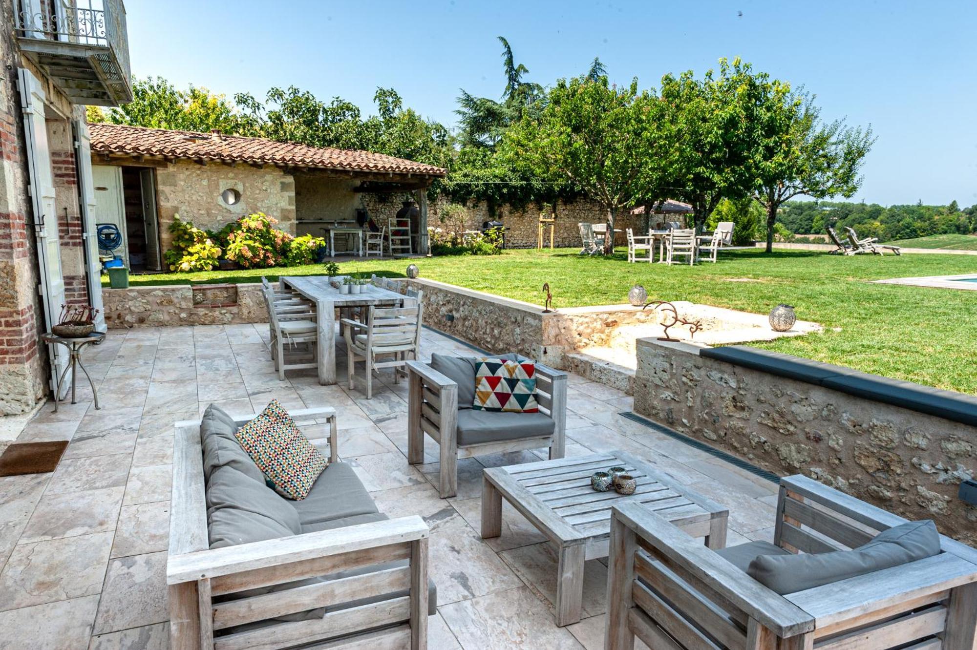 B&B La Mirande De Saint-Clar Kültér fotó